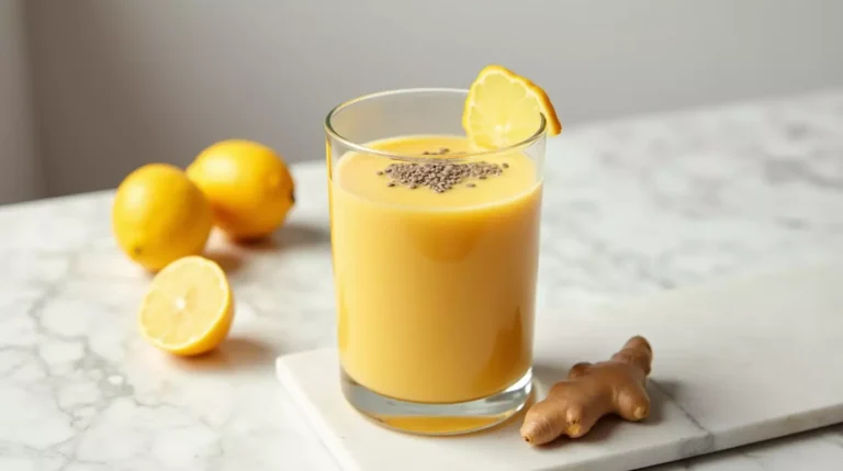 Ginger Smoothie in a Glass