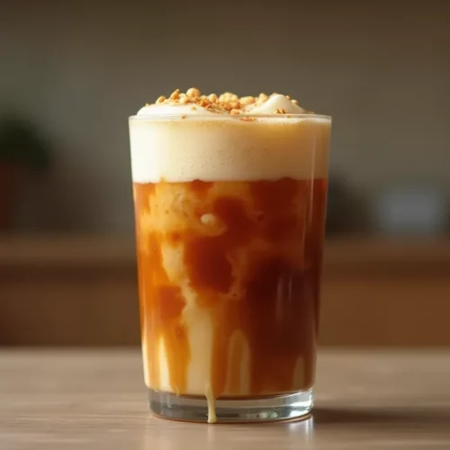 how to make salted caramel cold foam