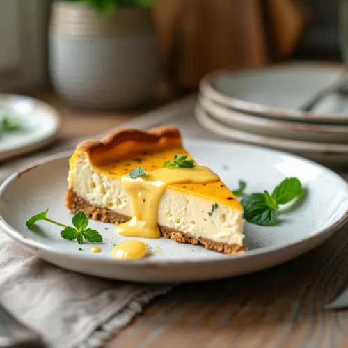 protein cheesecakeServing